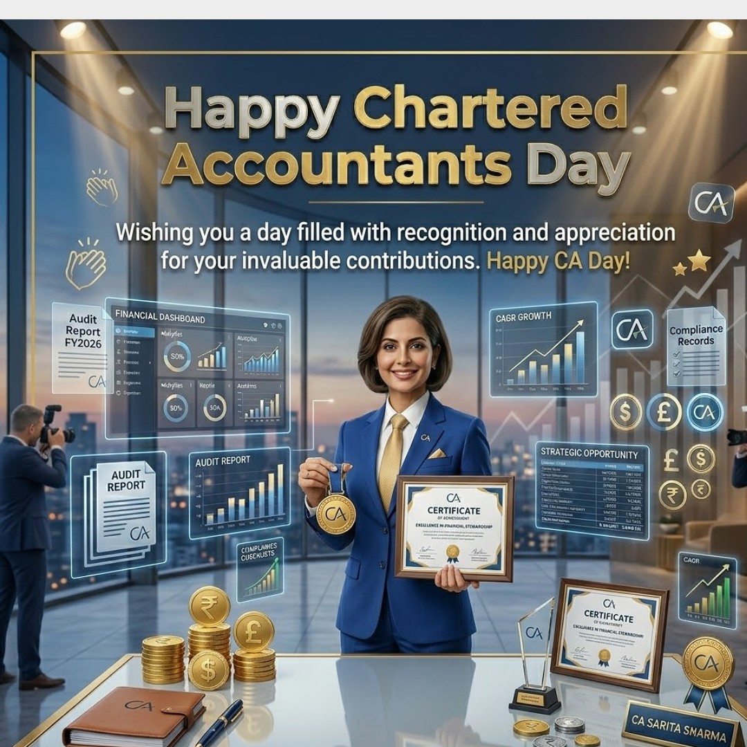 Wishing you a day filled with recognition and appreciation for your invaluable contributions. Happy CA Day!